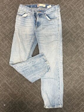 Levi's 505 Boys Size 10 Light Blue Straight-Leg Jeans